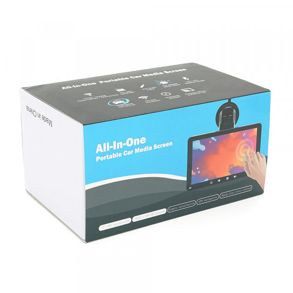 Монітор для відеоспостереження 7"(16：9) панель IPS, AV/VGA/HDMI роз'єм + touchscreen, 1024*600ips, 12-24V, BOX