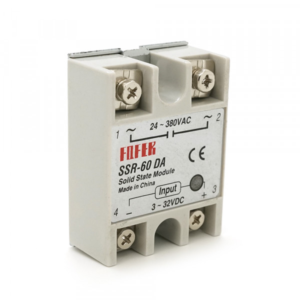 Твердотільні реле FQFER SSR-60DA 60А 24-380VAC