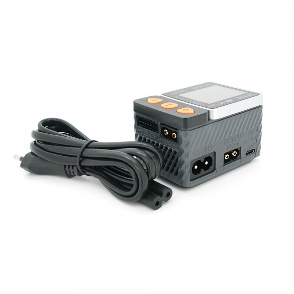 Універсальне ЗУ SKYRC B6AC, DC200W, AC60W, 27V, 10A, LCD, балансир, від 1 до 6 осередків, DC/PD