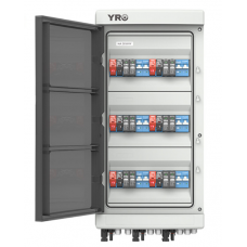 Комбінатор для сонячних систем YRPVB-6/6CB DC600V з блискавкозахистом (6 входів/6 виходів) (струм 32А 600В)