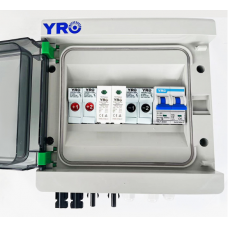 Комбінатор для сонячних систем YRPVB-2/1CB DC550V з блискавкозахистом (2 входи/1 вихід) (струм 20А 550В)