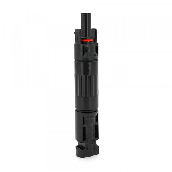Конектор RISIN MC4, з діодом постійного струму, 25А,1000 В, 0.5mmΩ, вогнестійкість UL94-VO,IP67, -40℃-+90℃, Black