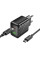 Набір СЗУ HOCO CS25A + кабель Type-C/Type-C, 1xUSB+1xUSB-C, PD20W+QC3.0, кабель 1м, Black, Box
