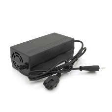 Зарядний пристрій для акумуляторів LiFePo4 36V (43.8V), 12S, 5A, штекер Triangle plug (T-tipe/C13/IEC) з індикацією.