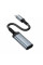 Перехідник HOCO UA43 Type-C (тато)/HDMI(мама), Black-gray