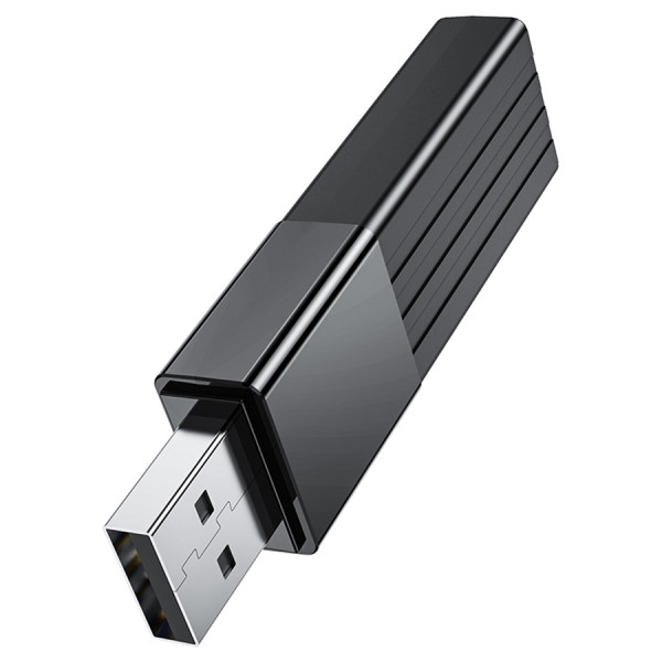 Кардрідер універсальний HOCO HB20 USB 3.0, формат MicroSD, пластик, Black