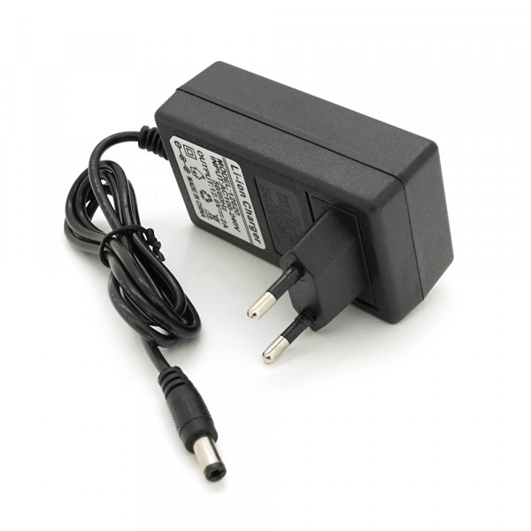 Зарядний пристрій для акумуляторів Li-ion 12V(12,6V),3S,2A, штекер 5,5х2,5мм, LED-індикація