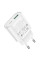 СЗУ 110-240V HOCO C109A 1xUSB-C, PD20W, White, Blister