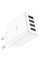 СЗУ 110-240V HOCO C102A 4xUSB, QC3.0, White, Blister
