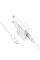 Набір СЗУ 110-240V HOCO C109A 1xUSB-C+ кабель Lighting, PD20W, кабель 1м, White, Blister