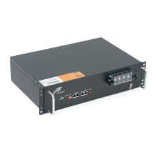 Акумуляторна батарея Ritar LiFePO4 25,6V 100Ah с Bluetooth, 2560Wh BMS100@8S для монтажу в стійку ( 522 х 240 х 219 (224) ), 23kg Q1