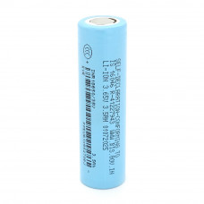 Акумулятор 18650 Li-Ion EVE 3500mAh 35V 3c 3.5A, 4.2/3.6/2.5V,  Blue