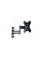 Кронштейн для TV PiPo PP- F03, 14 "-27", до 15кг, поворотний, Black, Box