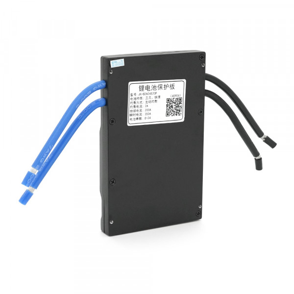 BMS плата JK-B2A24S20P Li-Ion/LiFePo4/LTO 7S-24S, 200A, CAN/RS485, 0.47mΩ, Bluetooth, Ballance 2A, підігрів + кнопка