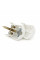Штепсельне гніздо VIKO без заземлення 7.5А 260V. White. ПВХ