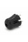 Вилка VIKO без заземлення (mimoza) 7.5А 260V, Black. ПВХ