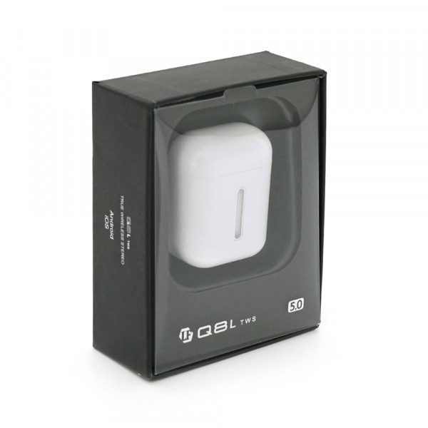 Навушники Bluetooth HOCO Q8L, White, Кейс
