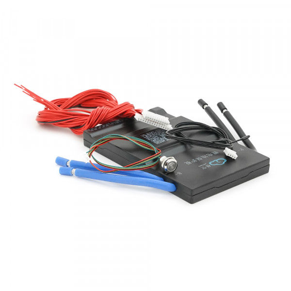 BMS плата JK-BD6A24S20P Li-Ion/LiFePo4/LTO 7S-24S, 200A, CAN/RS485/HEAT, 0.47mΩ, Bluetooth, Ballance 0.6A + кнопка