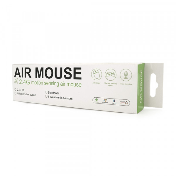 Пульт/миша гіроскопічна (Airmouse) Q5-M з мікрофоном, 2.4G, Box