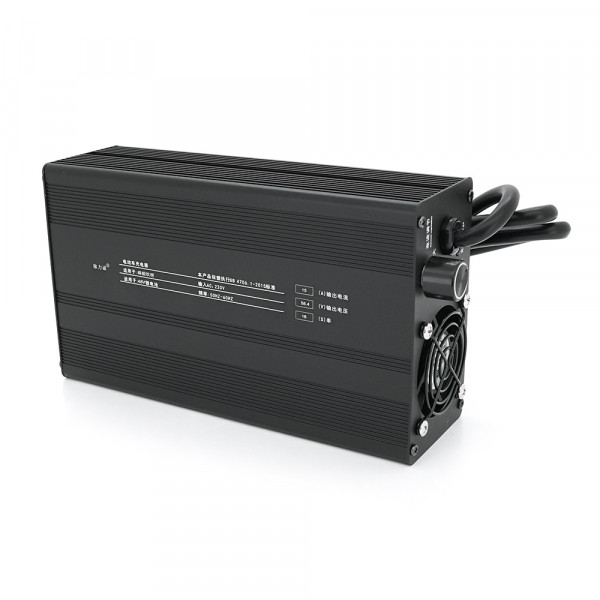 Зарядний пристрій для акумуляторів Li-ion 48V(58,4V),15A,1300W, LED-індикація, 225х125х68mm, 1.85kg