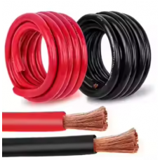 Кабель силіконовий луджений AWG 10 (чорний) 100м