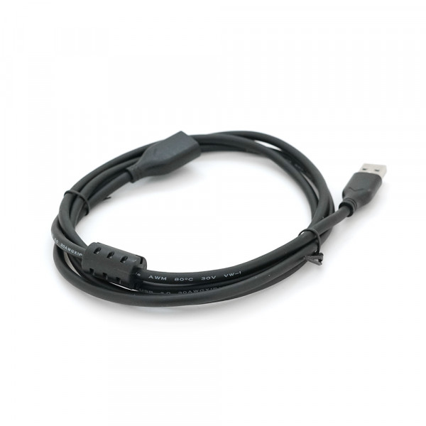 Подовжувач VEGGIEG V-U105, USB 2.0 AM/AF, 1,0m, Black, Пакет
