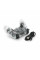 Геймпад Brazzers BR-P05 беспроводной для PS4/PC/IOS/Android DUAL Motor Vibration, BT4.0, AUX, LED light bar, Transparent, 3.7V, 600mAh, Blister-box