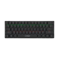 Клавіатура Bluetooth з підсвічуванням MK-61, розкладна, 61 клавіша, (Eng), Black, Box