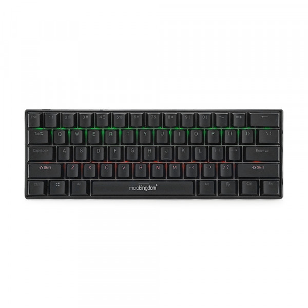 Клавіатура Bluetooth з підсвічуванням MK-61, розкладна, 61 клавіша, (Eng), Black, Box