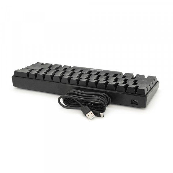 Клавіатура Bluetooth з підсвічуванням MK-61, розкладна, 61 клавіша, (Eng), Black, Box