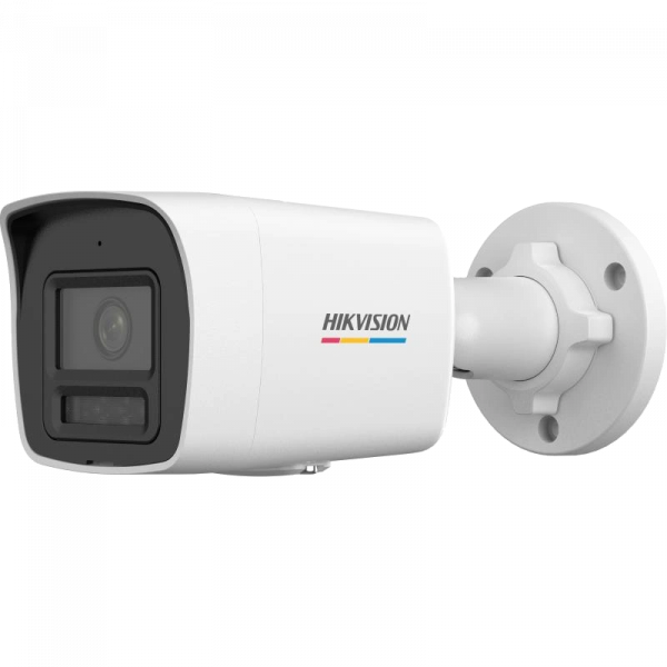 2МП Smart Hybrid Light циліндрична ColorVu камера Hikvision з мікрофоном DS-2CD1027G2H-LIUF (4мм)