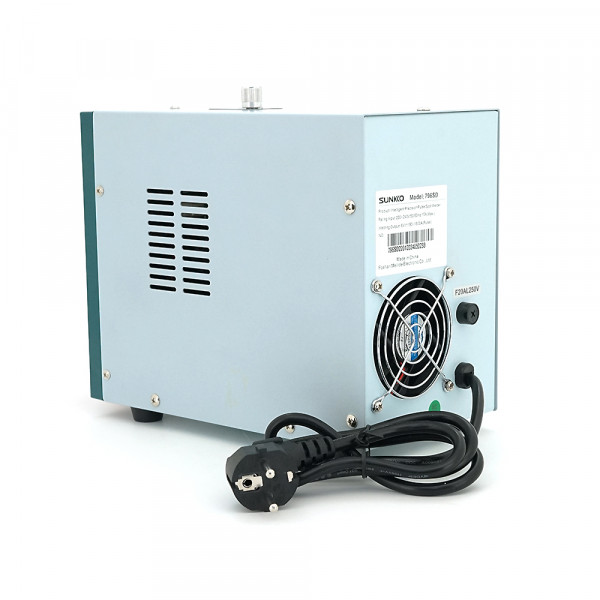 Апарат точкового зварювання конденсаторний SUNKKO S796SD, Ni-Cd, Ni-MH, Li-Ion, стрічка0,6мм, струм 80-1500А, 220V, 1.9kW