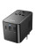 Мережевий фільтр HOCO AC18A на 1 розетку + 2 USB + USB-C, 35W, кабель 1,5 м, 220В, Black, Box