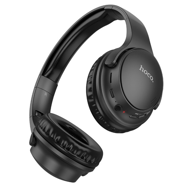 Бездротові навушники Bluetooth HOCO W40, Black, Box