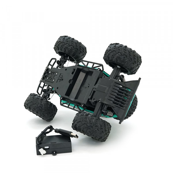 Дитяча машинка YT41594 на радіокеруванні+камера 720P, Black/Green, Box