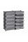 Шафа для взуття пластикова MPA2-5, 39х37х76см, Black, Box