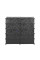 Шафа для взуття пластикова MPA2-5, 39х37х76см, Black, Box