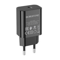 СЗУ BOROFONE BA65A, 1xUSB-C, PD20W, Black, Box
