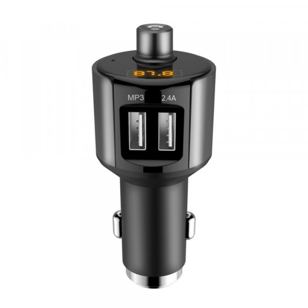 FM-модулятор HOCO E19, Black, Box