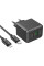 Набір СЗУ HOCO CS14A + кабель Lighting, 1xUSB+1xUSB-C, PD20W+QC3.0, кабель 1м, Black, Box