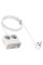 Мережевий фільтр HOCO AC28A на 2 розетки + 1 USB + 3 USB-C, 45W, 220В, кабель 2м, White, Box