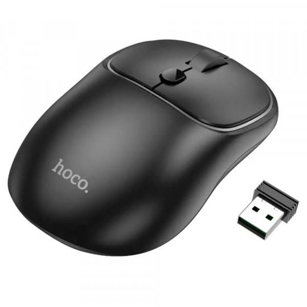 Миша бездротова HOCO GM25, 1600DPI, 2.4GHZ, Black, Blister