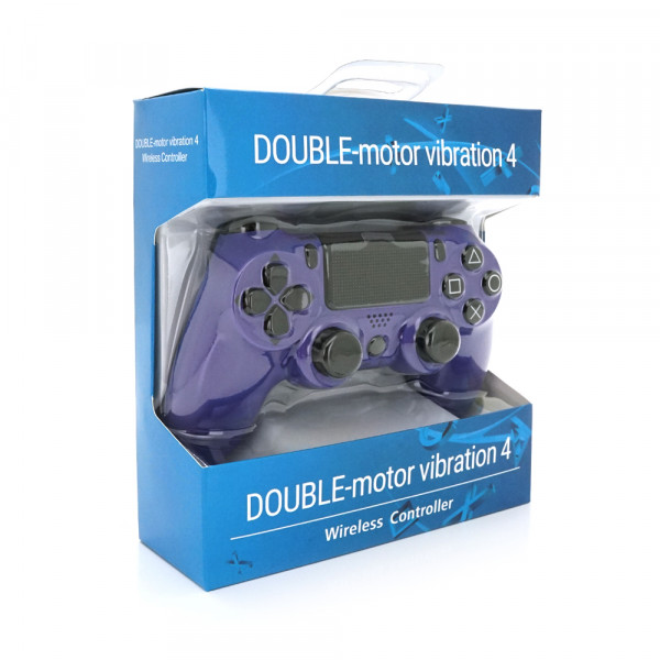 Геймпад Brazzers бездротовий для PS4 Wireless DUALSHOCK 4, роз'єм для навушників, LED light bar, Purple, 3.7V, 600mAh, Blister-box