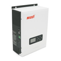 Гібридний інвертор MUST PV18-3024VMPK, 3000W, 24V, струм заряду 20/30A, 230V/13A, MPPT (60А, 145 Vdc), 272x355x100 мм, 7.8 кг