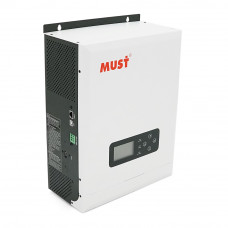 Гібридний інвертор MUST PV18-3024VMPK, 3000W, 24V, струм заряду 20/30A, 230V/13A, MPPT (60А, 145 Vdc), 272x355x100 мм, 7.8 кг