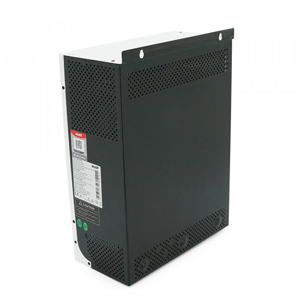 Гібридний інвертор MUST PV18-3024VMPK, 3000W, 24V, струм заряду 20/30A, 230V/13A, MPPT (60А, 145 Vdc), 272x355x100 мм, 7.8 кг