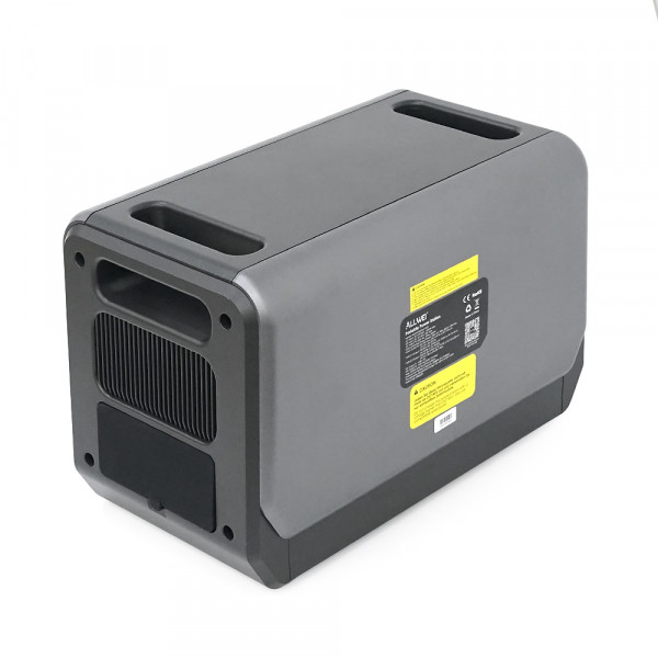 Портативная зарядная станция ALLWEI SGR-PPS2400-2PRO+BAT, 2400W/4096Wh LiFePO₄, MPPT 500W max ХТ60/12 – 60 В/10 А, 2xDC5521-12V-12A, CarPort-12V-12A, 3xAC230V, 2xUSB-A-18W, 2xUSB-C-100W, Wi-Fi, charge 1.5 h,  480x260x535 мм, 42.5кг