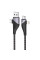 Кабель HOCO U95 4 in 1 USB + Type-C / Iphone + Type-C, 2A, довжина 1.2м, Black, Box