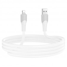 Кабель Hoco X106, Lightning-USB, 2,4A, довжина 2м, White, BOX