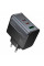 СЗУ 110-240V HOCO CS75A 2USB-C+1xUSB, PD70W+QC 3.0, Black, Blister